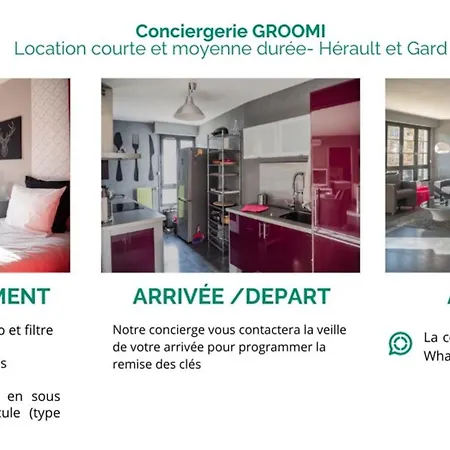 L' Antigone - Air Conditioning Wifi And Parking! Montpellier Exterior photo